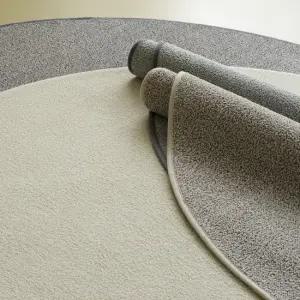 사계절 베이직 솔리드 단모 러그 원형170cm