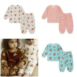 [대구백화점] [탑텐키즈]공용) 유아 차윤아트벨로아 라운지셋업(MKF4UI3305)