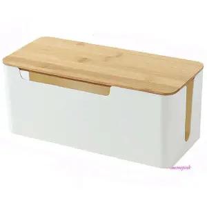 셋톱박스정리함 와이파이 원목가리개 대형 공유기fgh059