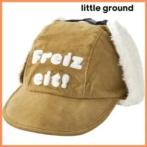 [리틀그라운드8] 데님인더박스(75A11-808-01)코듀로이귀달이캡/아동 악세사리 모자 데일리 선물 코디 가을