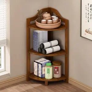 코너장 선반 장식장 모서리 거실 수납장 삼각 틈새 책장