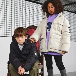 [차일디] 스타터블랙라벨키즈 (ST224ODJ01) 유틸리티 포켓 덕다운 점퍼