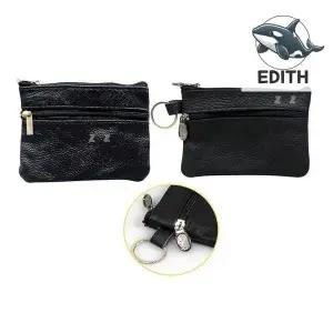 [콩심팥심]가죽 키링 동전지갑 짐 수납미니지갑 소품주머니