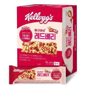 켈로그 에너지바 K 레드베리 420g(35g, 12입), 1개