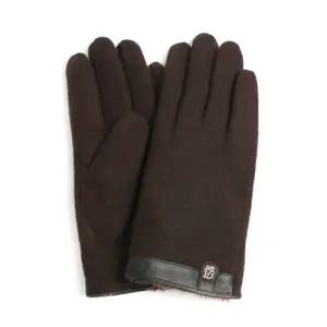 [롯데백화점]루이까또즈 포인트 레더 남성 모 콤비장갑 ELQ360002C