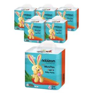 나비잠 울트라씬듀얼핏 (썸머 팬티) 점보형 22매X6팩 초강력흡수 무자극원단