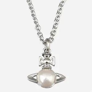 [비비안 웨스트우드]5F 63020323 P118 발비나 펜던트 목걸이 실버