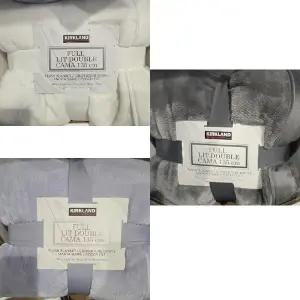 코스트코 커클랜드 플러쉬 블랭킷 3종택1 180X200cm 겨울담요 KIRKLAND