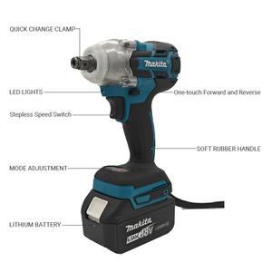 마끼다 호환 호환 TW004G 브러시리스 전동 렌치 280N.M 무선 임팩트 고토크 18V 자동차 수리 공구