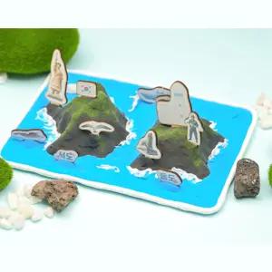 독도의날 역사 연계수업 클레이 독도 미니어쳐 모형 만들기 미술시간 집콕놀이 교구