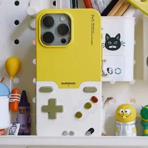 포르르 게임베이비 아이폰케이스 게임기 레트로게임 아이폰 15프로맥스 16프로맥스