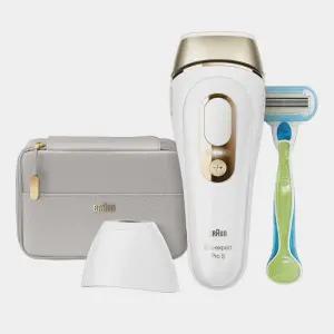 BRAUN 실크 엑스퍼트 프로 파이브 IPL 제모기 세트