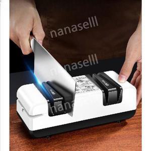 전동 칼갈이 샤프너 칼가는 기계 연마석 자동 칼갈기 가위 숫돌 1 전동칼깎이 주방용 갈이 연마기 그라인더