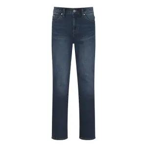 게스 남성 청바지 기모 스트레이트 다크블루 MO4D0192