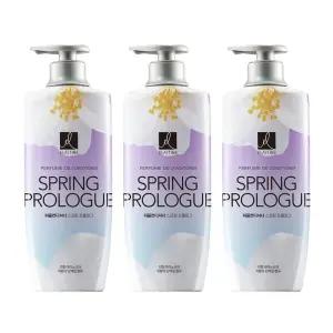 [내일도착]엘라스틴 스프링 프롤로그 퍼퓸 컨디셔너 600ml 3개