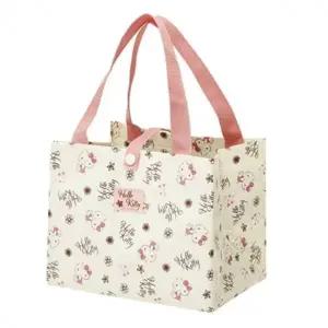 에코백 헬로키티 스퀘어 캐릭터 보조가방 데일리백