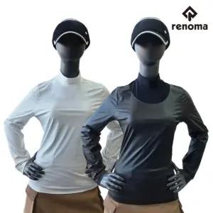 레노마골프 여성 겨울 스트레치 방풍 이너웨어 티셔츠 AB8110