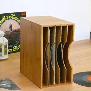 원목 LP수납장 턴테이블 보관 LP판 레코드 정리함