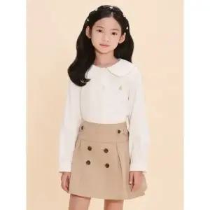 매장정품 빈폴 beanpolekids1 여아 라운드 칼라 코듀로이 셔츠 아이보리 (BI4964G010)