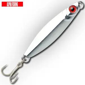 크롬메탈지그 7g/10g/15g/20g/30g/40g/60g/80g 트레블훅 기본장착