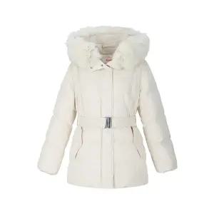 [롯데백화점]메르시앤에스 퍼카라 벨트 숏패딩 MBBDO34