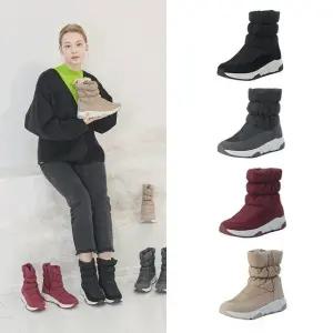 올리 수퍼패딩 퍼 방한부츠