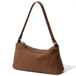 오브 스웨이드 여성 세무 토트백 데일리 가방 출근 숄더백