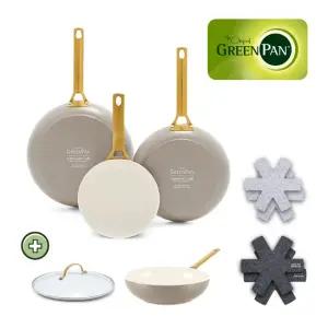 [굿라이프PICK] 파도바 세라믹 논스틱 인덕션 프라이팬 풀 세트