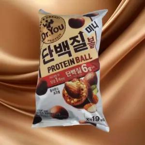 닥터유 아몬드 단백질볼 532g (28g x 19개) 단백질 스낵 고단백 간식 대용량