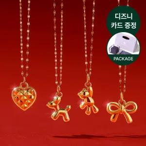 골드팡 24K 순금 마이노엘 목걸이 6종 택1 + 홀리데이 패키지