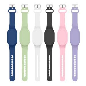 스마트 태그 2용 실리콘 스트랩 보호 커버 갤럭시 SmartTag2 트래커 케이스와 홀더 밴드 호환되는 손목 방수