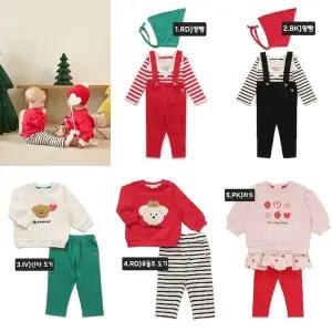 [블루독베이비](본점)[본점단독] 25년 FW 크리스마스룩 5중 택1 (45C7067215,45C7067216,45C7067213,45C...