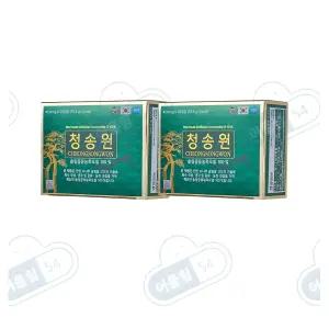 솔잎증류농축액 청송원 솔잎증류농축액100% 적송유 450mgx60캡슐, 60정, 1세트