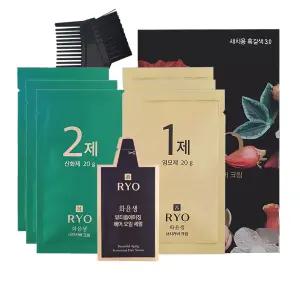 NEW 려 화윤생 새치커버크림 120g (3.0 흑갈색)