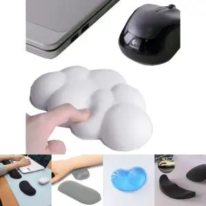 (화이트) 뭉게구름 손목받침대/컴퓨터/손목/받침대/보호/패드/보호대/받침/거치대/쿠션/PC/노트북/데일리