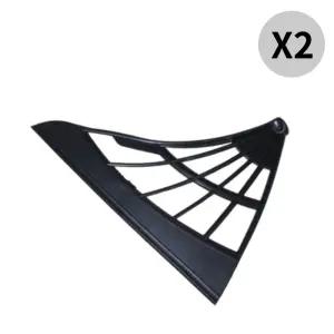 쓰리잘비2 빗자루 교체헤드 블랙 청소 대형 32cm X2 BNS