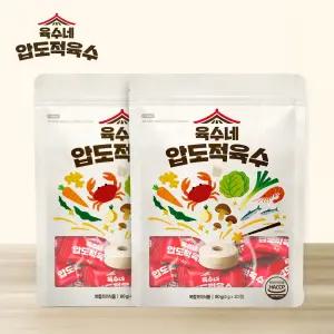 [내일도착] 정지선 쉐프 미담 육수네 압도적 육수 코인 육수 4g 20알x2 (40알)