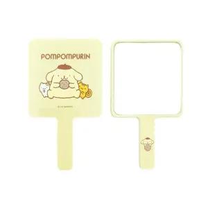 시나모롤 미니손거울 구름 손잡이거울 사각손거울 휴대용 화장 대거울 미용거울 파우치거울 여성거울