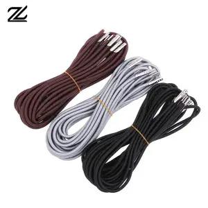 호환  4Pcs 탄성 코드 접는 의자 보강 교체 번지 로프 무중력 안락 의자 끈 부품 라운지 홈 용품