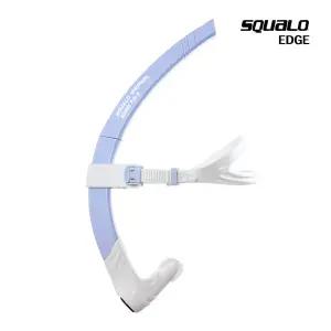 스쿠알로 SQUALO 센터스노클 엣지 FO-3 분리형 수영 강습용 훈련 연습용품 라벤더