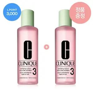 [롯데백화점]크리니크 [12DPT][단독] 각질케어토너 3번 400ml 1+1(+L.POINT 3천점)