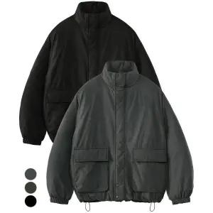 언탭트 스튜디오 UNTAPPED STUDIO 2WAY 오버사이즈 유틸리티 헤비 숏패딩 파카 3Color MUN081 101303