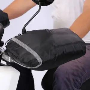 바이크 방수 장갑 오토바이 커버 겨울 이륜 차 방한 장갑 핸들 손잡이 킥보드 자전거 용품 전기 전동