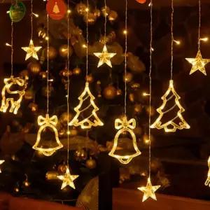 LED 줄조명 크리스마스 장식 캠핑용 야외 파티 라이트스탠드 단스탠드 스탠드 수면등 간접 테이블 레일 식