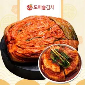 [도미솔] 절구통 보리 포기김치 8kg+보리 갓 섞박지 2kg (총10kg)