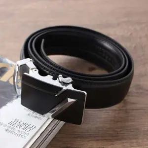브라흐 자동버클 소가죽 벨트 남성 정장벨트