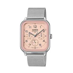 메탈 손목 시계 스퀘어 멀티펑션 MTP-M306M-4A