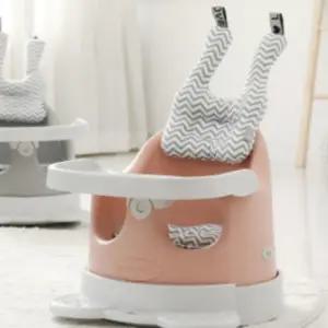 본베베 범보의자 이동식 휴대용 곰돌이 발판 크림샐몬