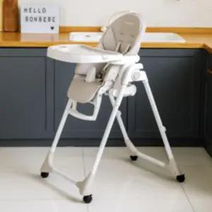 본베베 아기 하이체어 유아이유식 의자 멀티 베이지