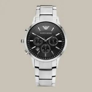 엠포리오 아르마니 공식 아르마니 AR2434 레나토 쿼츠 크로노그래프 남성 메탈시계 270558 1503727